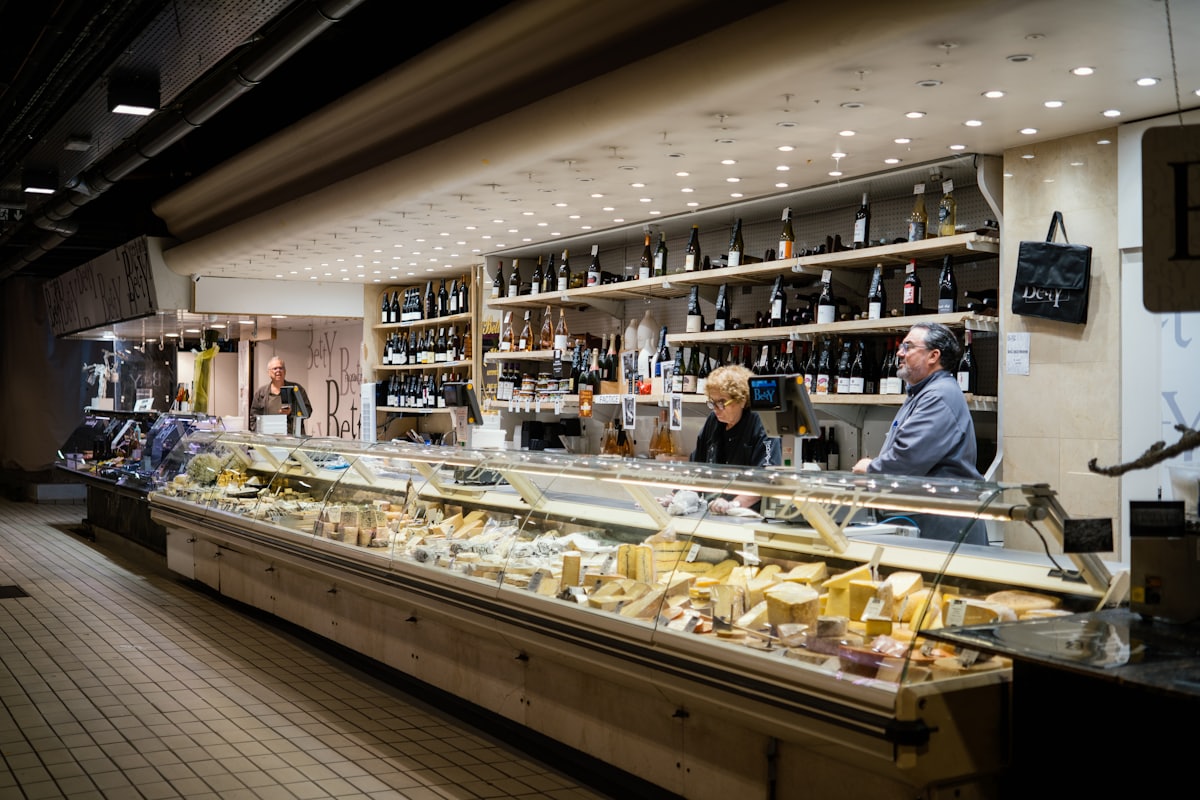 Vitrines et meubles réfrigérés professionnels en commerce