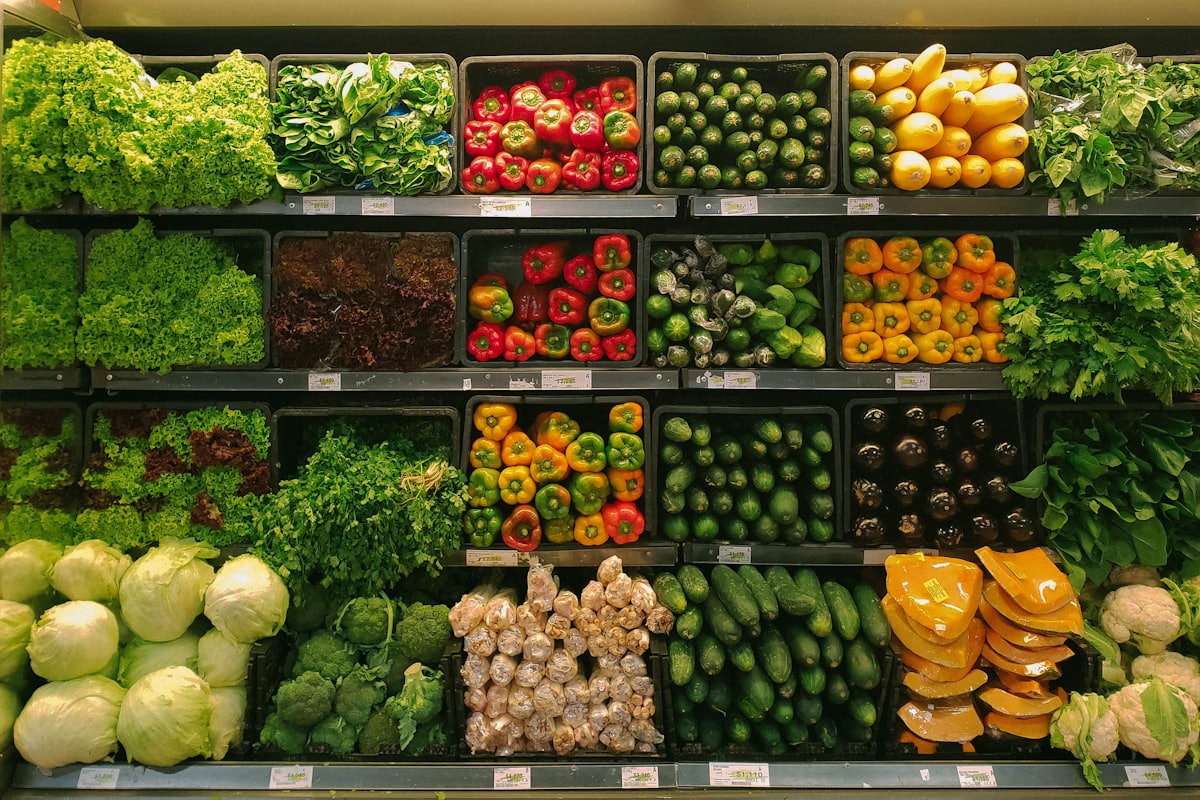 Exemple de meuble réfrigéré îlot / libre-service en commerce