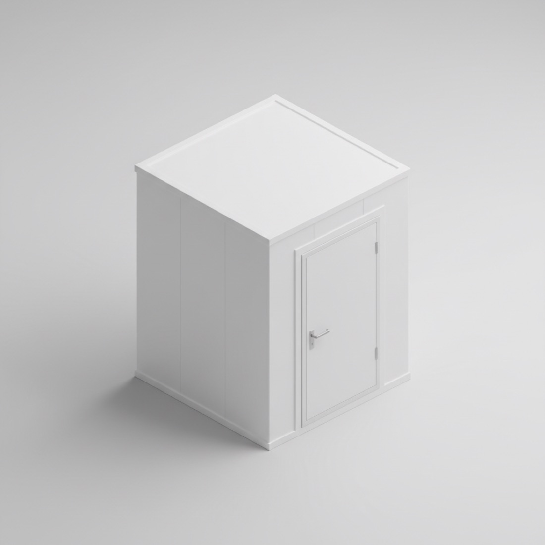 Chambre froide en kit — illustration 3D